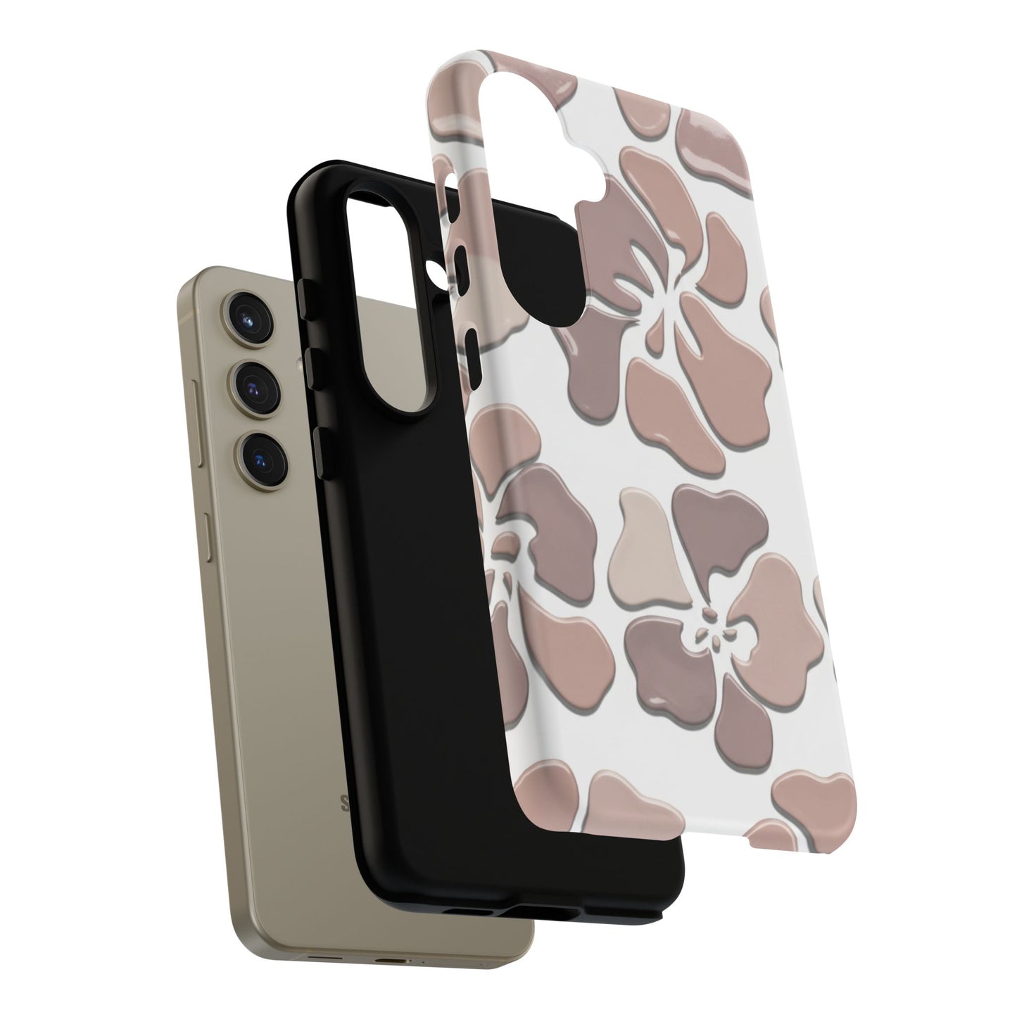 Tough Cases — Neutral Floral Tough Phone Case