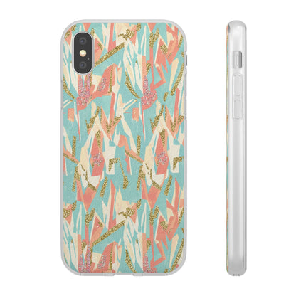 Pastel Abstract Floral Phone Case - Flexi Case