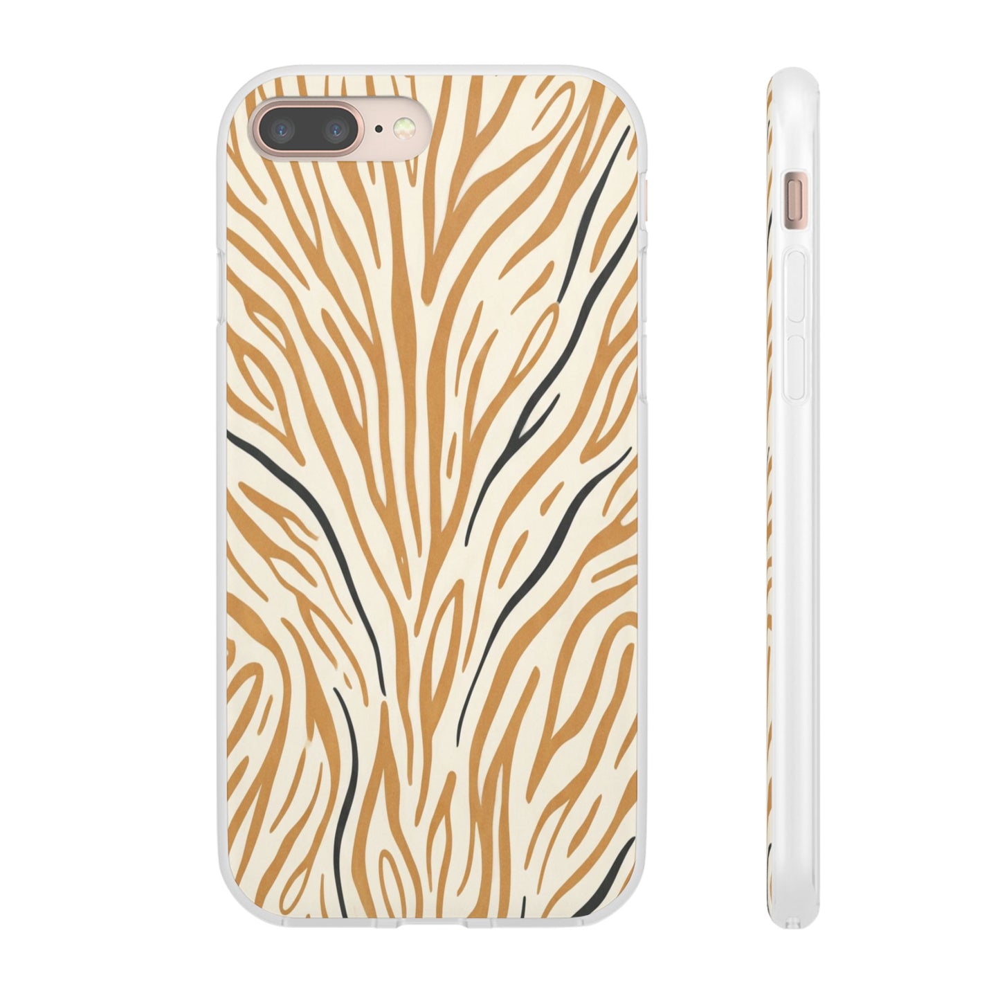 Pink Leopard Print Phone Case – Slim Flexible Protective Cover