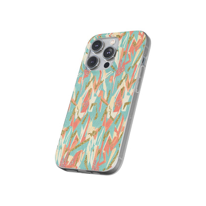 Pastel Abstract Floral Phone Case - Flexi Case