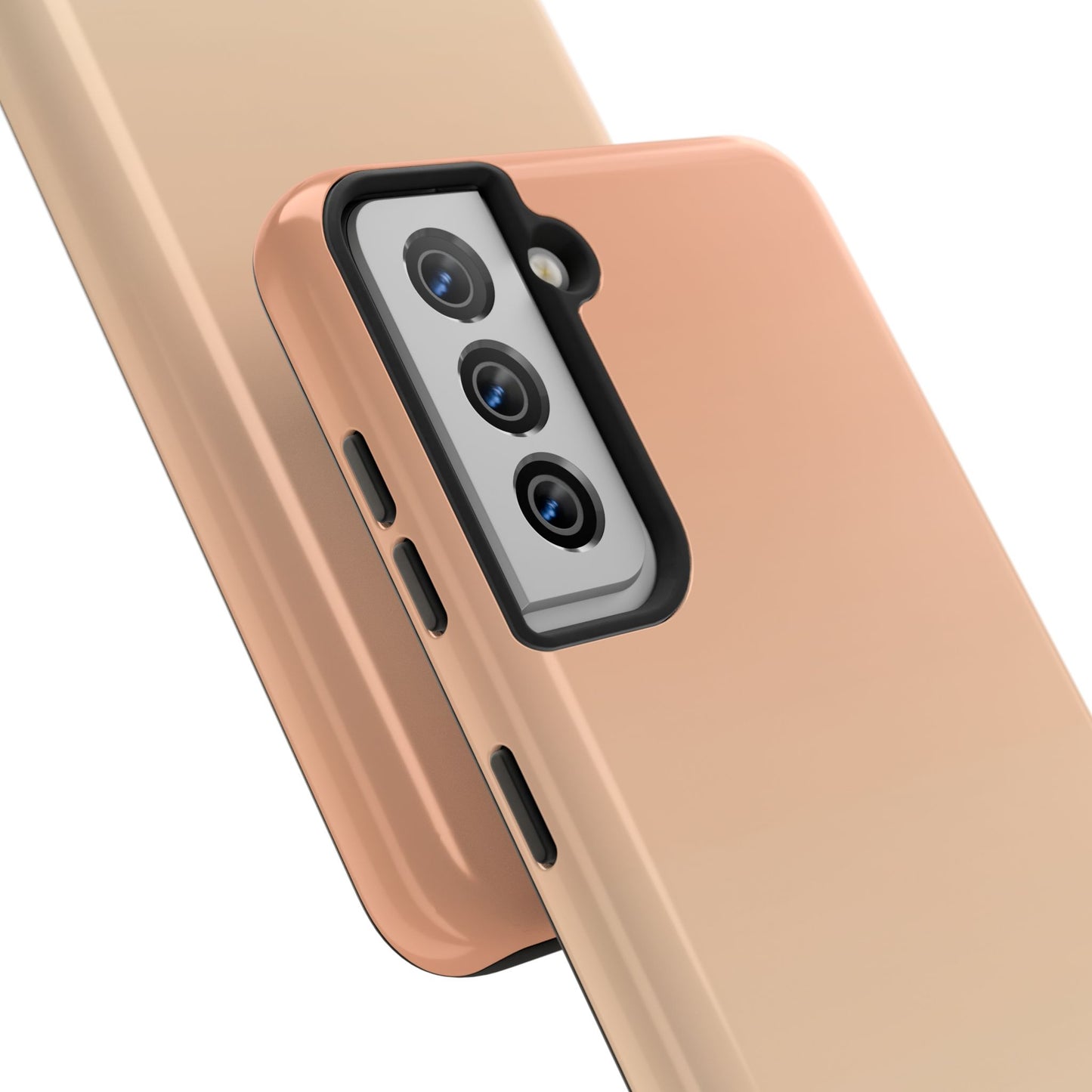 Gradient Tough Phone Case — Peach Ombre Protective Cover