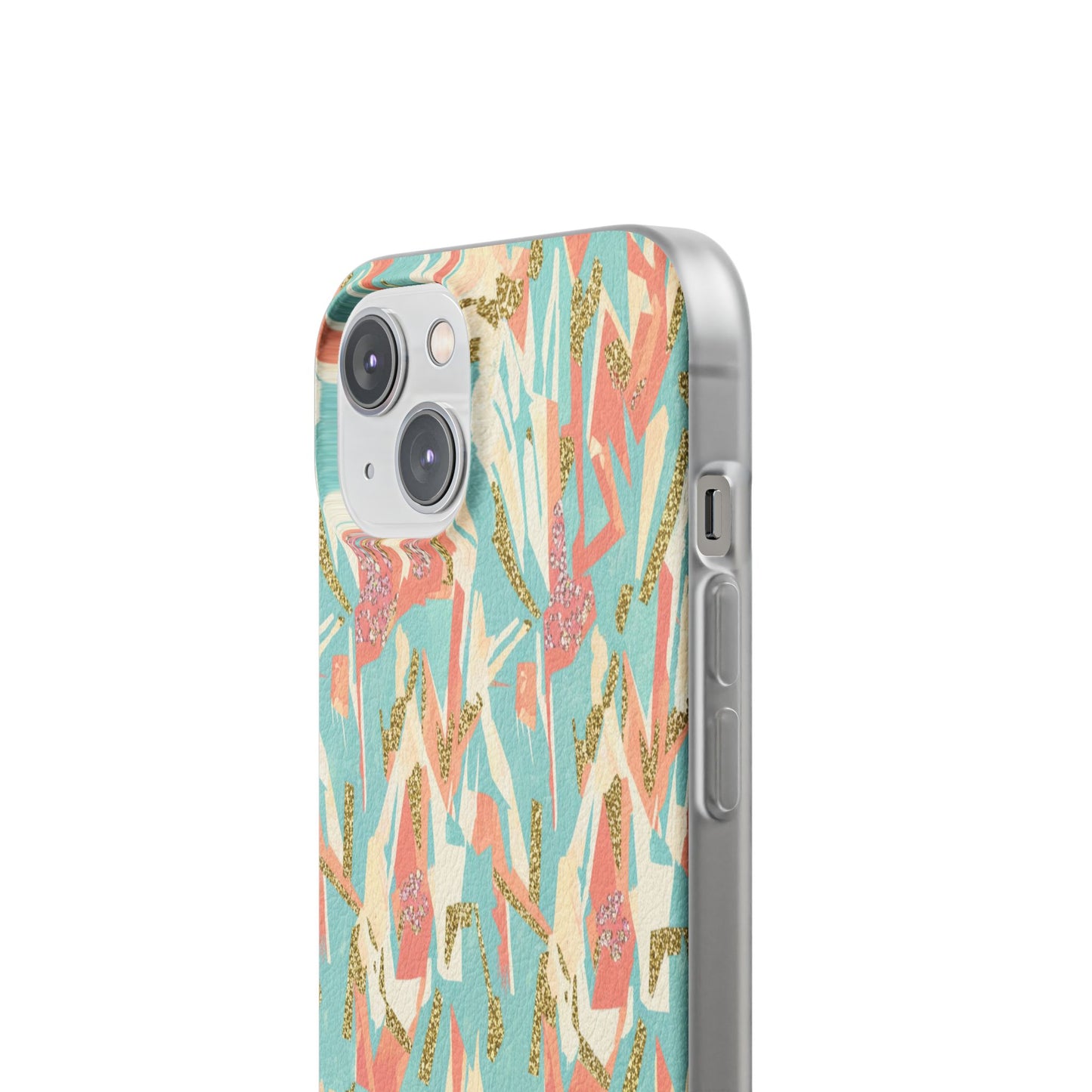Pastel Abstract Floral Phone Case - Flexi Case