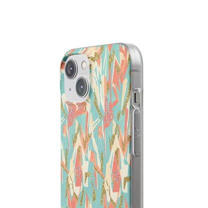 Pastel Abstract Floral Phone Case - Flexi Case