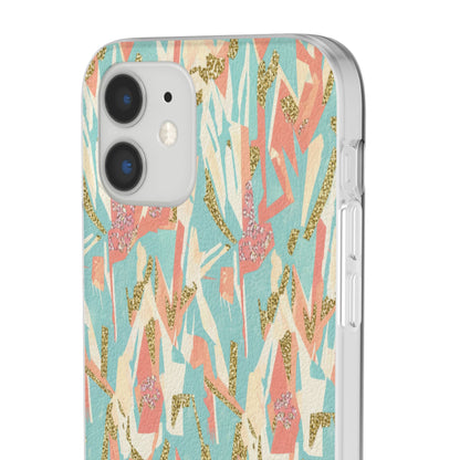 Pastel Abstract Floral Phone Case - Flexi Case
