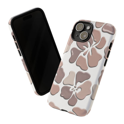 Tough Cases — Neutral Floral Tough Phone Case