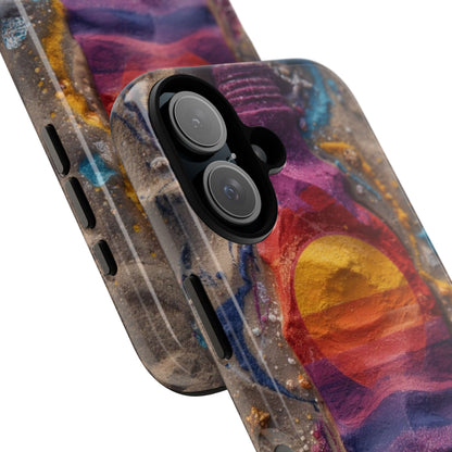 Phone Case — Colorful Sand Art Sunset Tough Protective Case