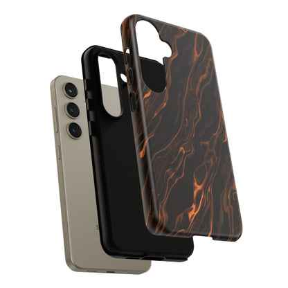Copper Swirl Phone Case — Tough Protective iPhone Cover
