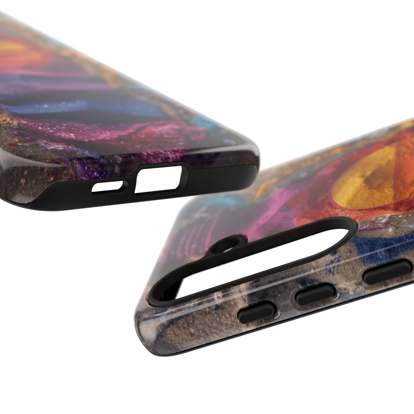 Phone Case — Colorful Sand Art Sunset Tough Protective Case