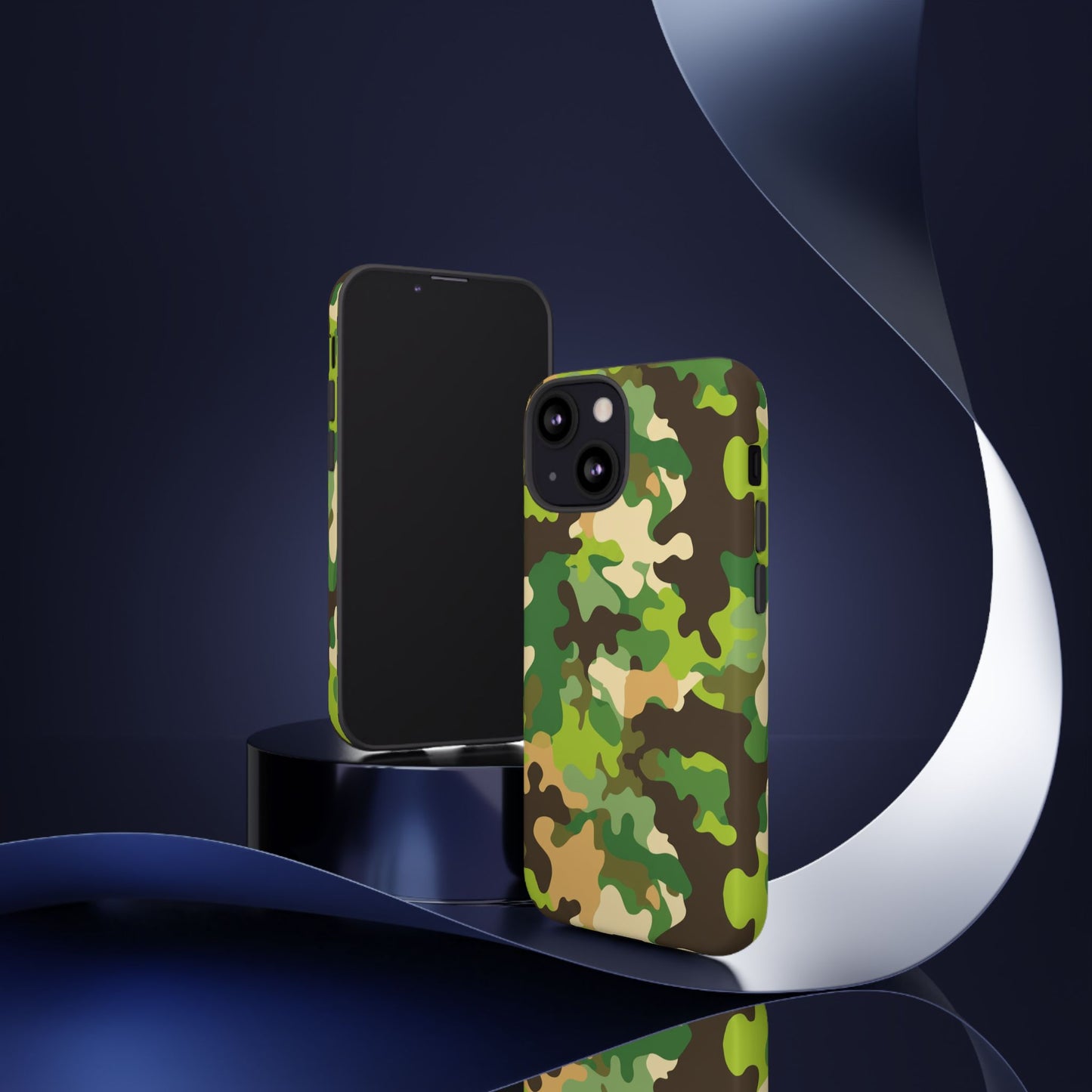 Camouflage Tough Phone Case — Military Camo Protective Cover