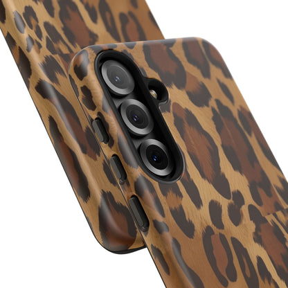 Leopard Print Tough Phone Case