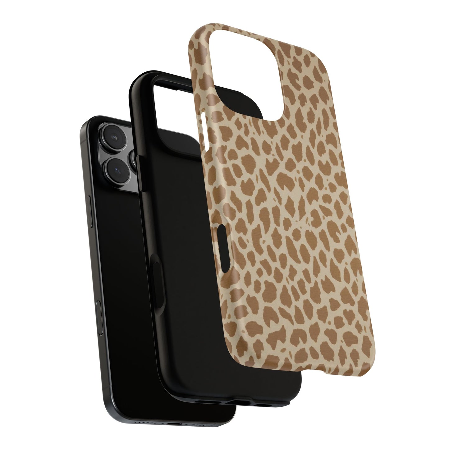 Leopard Print Tough Phone Case — Slim Protective Animal Pattern