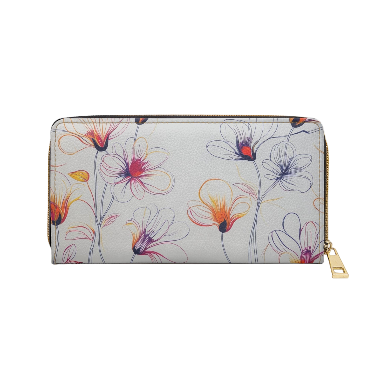 Women's Inked Floral Wallet - Spring Bloom