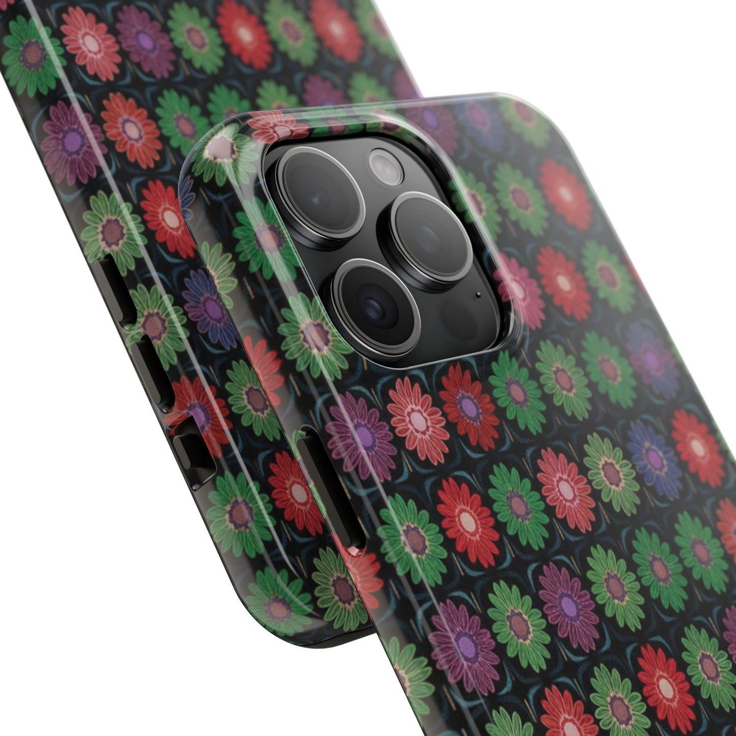 Copy of Floral Sunflower Tough Phone Case — Neutral Daisy Pattern Protective Cover