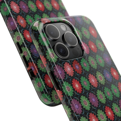 Copy of Floral Sunflower Tough Phone Case — Neutral Daisy Pattern Protective Cover