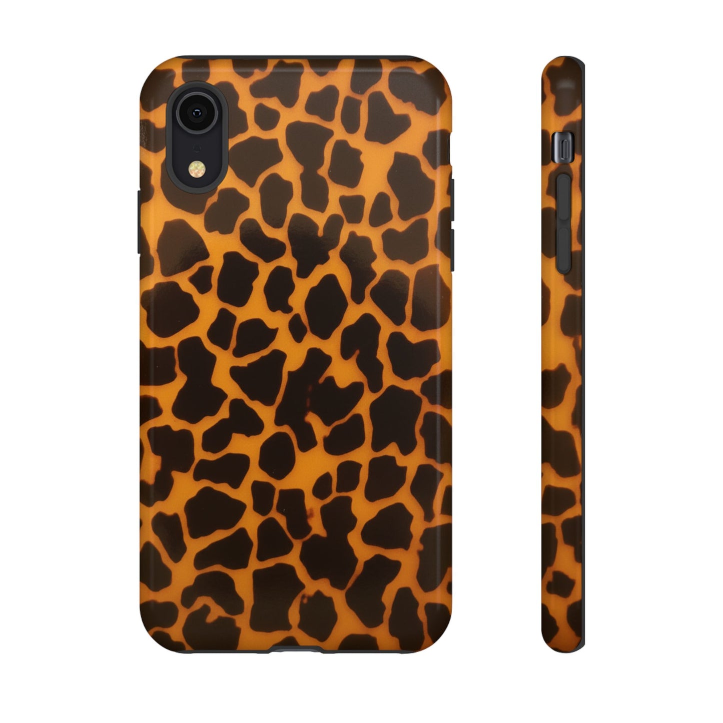 Leopard Print Tough Phone Case — Slim Protective iPhone Cover