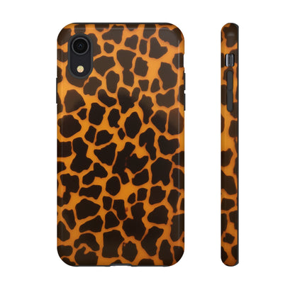 Leopard Print Tough Phone Case — Slim Protective iPhone Cover