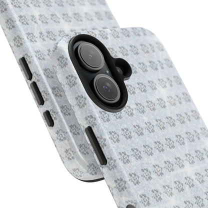 Tough Phone Case — Subtle floral Print Protective Cover