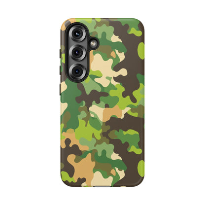 Camouflage Tough Phone Case — Military Camo Protective Cover