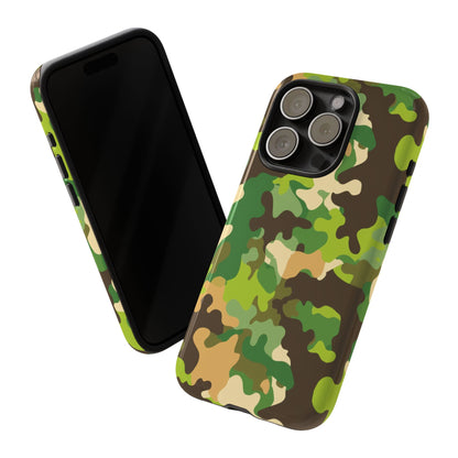 Camouflage Tough Phone Case — Military Camo Protective Cover