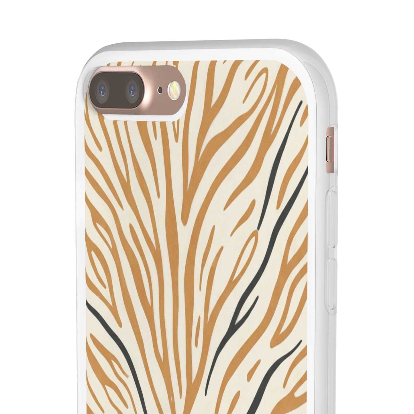 Pink Leopard Print Phone Case – Slim Flexible Protective Cover