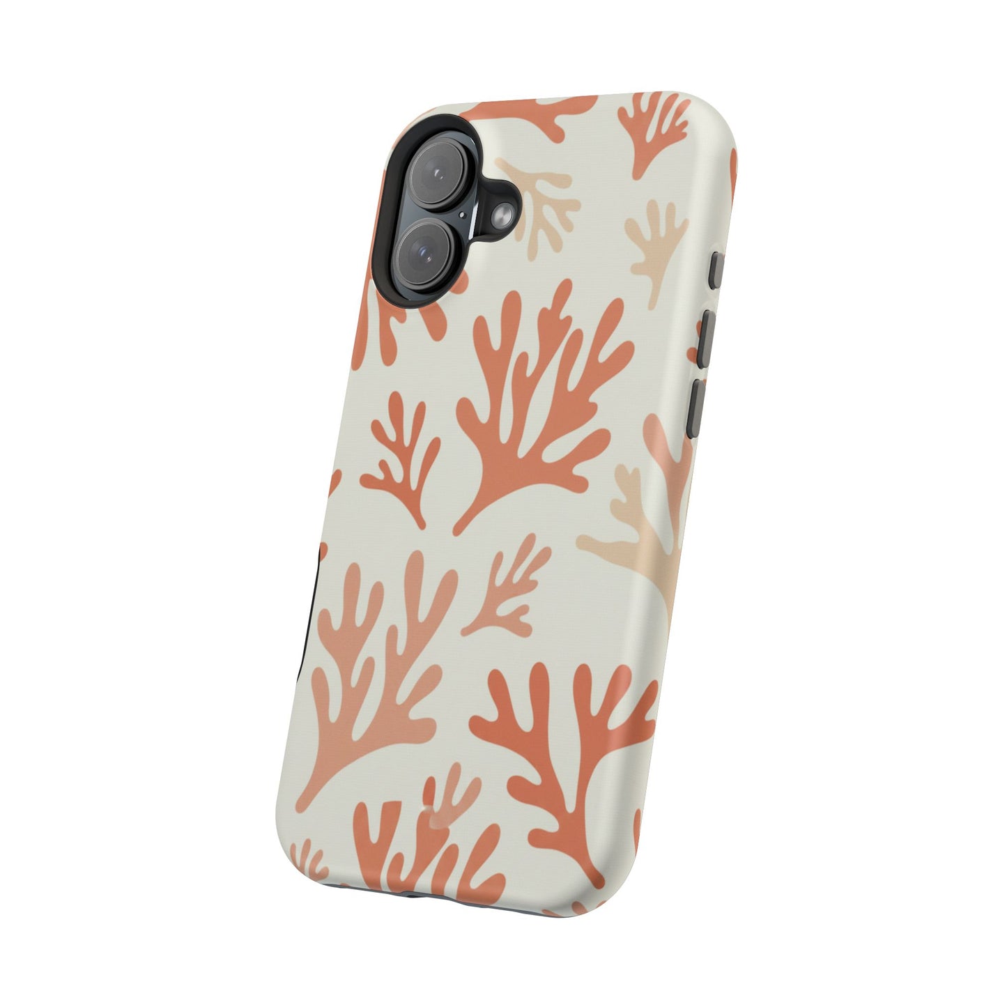 Coral Reef Magnetic Impact Phone Case — Protective MagSafe-Compatible Design