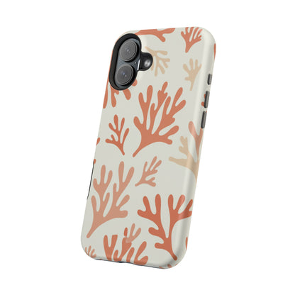 Coral Reef Magnetic Impact Phone Case — Protective MagSafe-Compatible Design