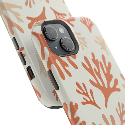 Coral Reef Magnetic Impact Phone Case — Protective MagSafe-Compatible Design