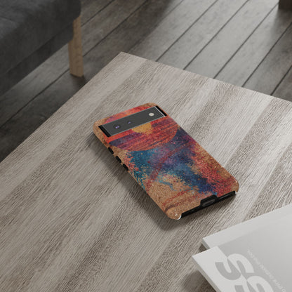 Retro Sunset Tough Phone Case