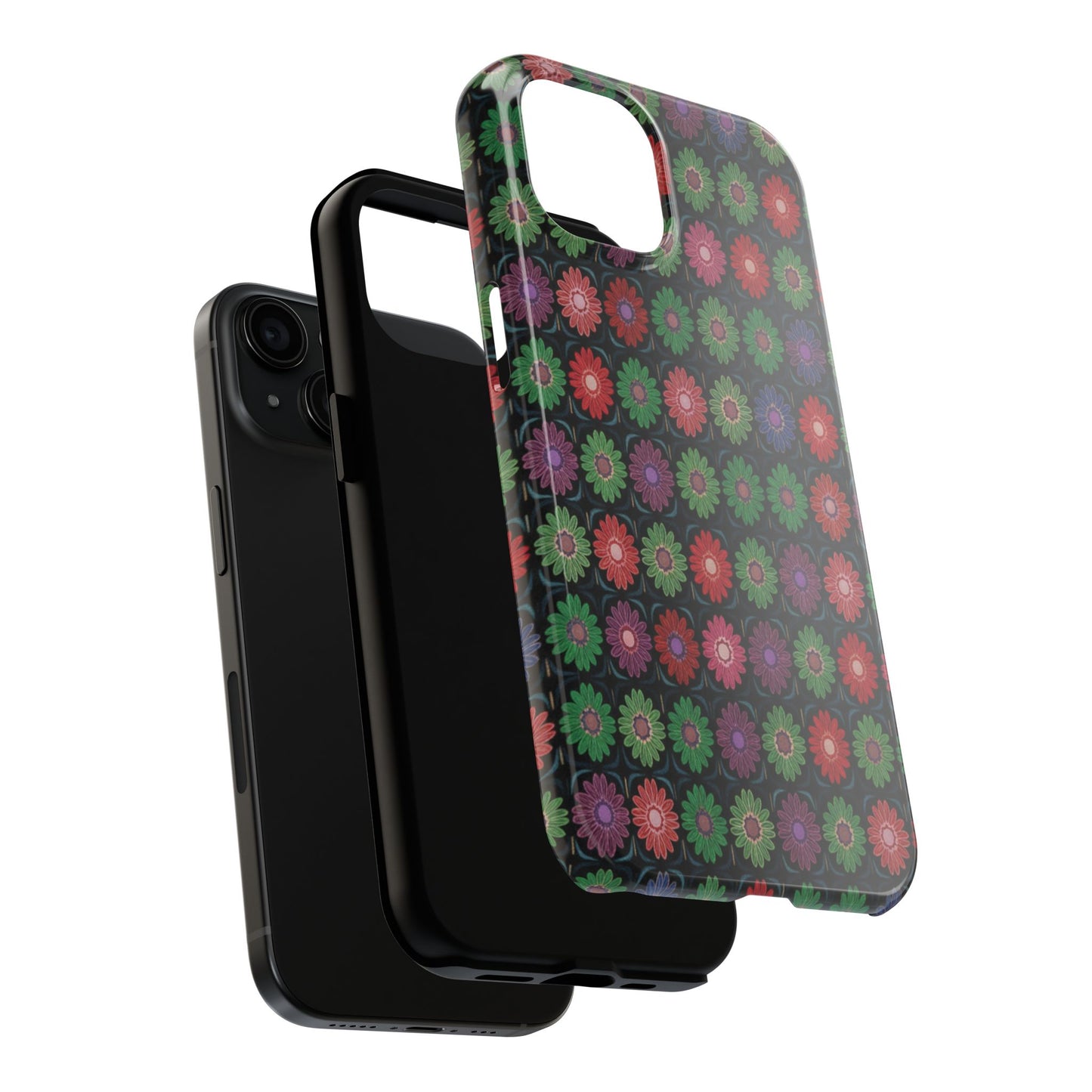 Copy of Floral Sunflower Tough Phone Case — Neutral Daisy Pattern Protective Cover