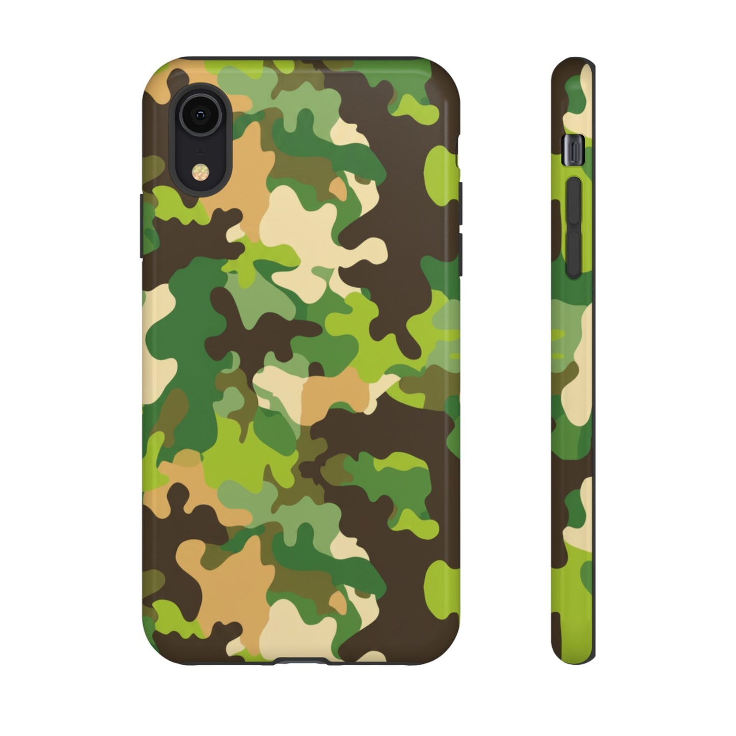 Camouflage Tough Phone Case — Military Camo Protective Cover