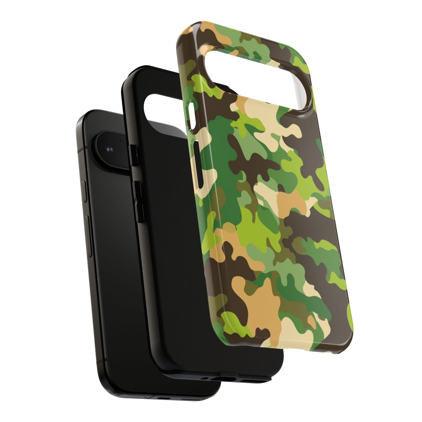 Camouflage Tough Phone Case — Military Camo Protective Cover