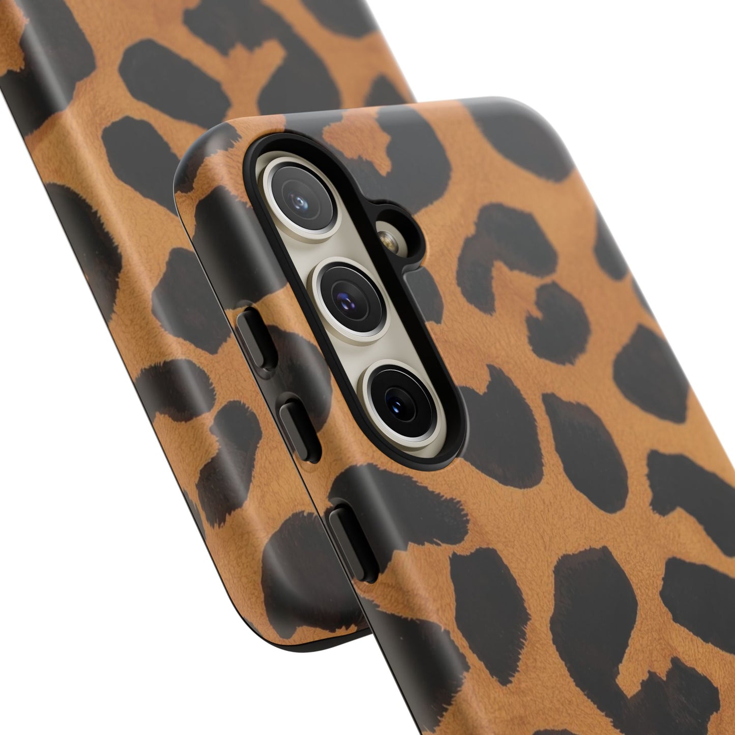 Leopard Print Tough Phone Case — Protective Animal Print iPhone Case