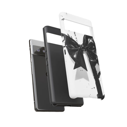 Phone Case — Black Bow Graphic Protective Cover