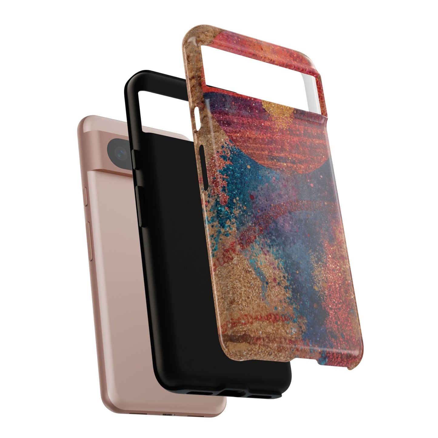 Retro Sunset Tough Phone Case