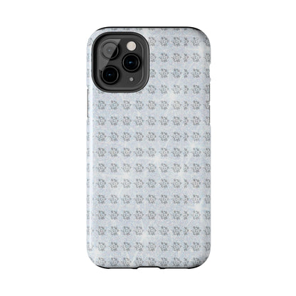 Tough Phone Case — Subtle floral Print Protective Cover
