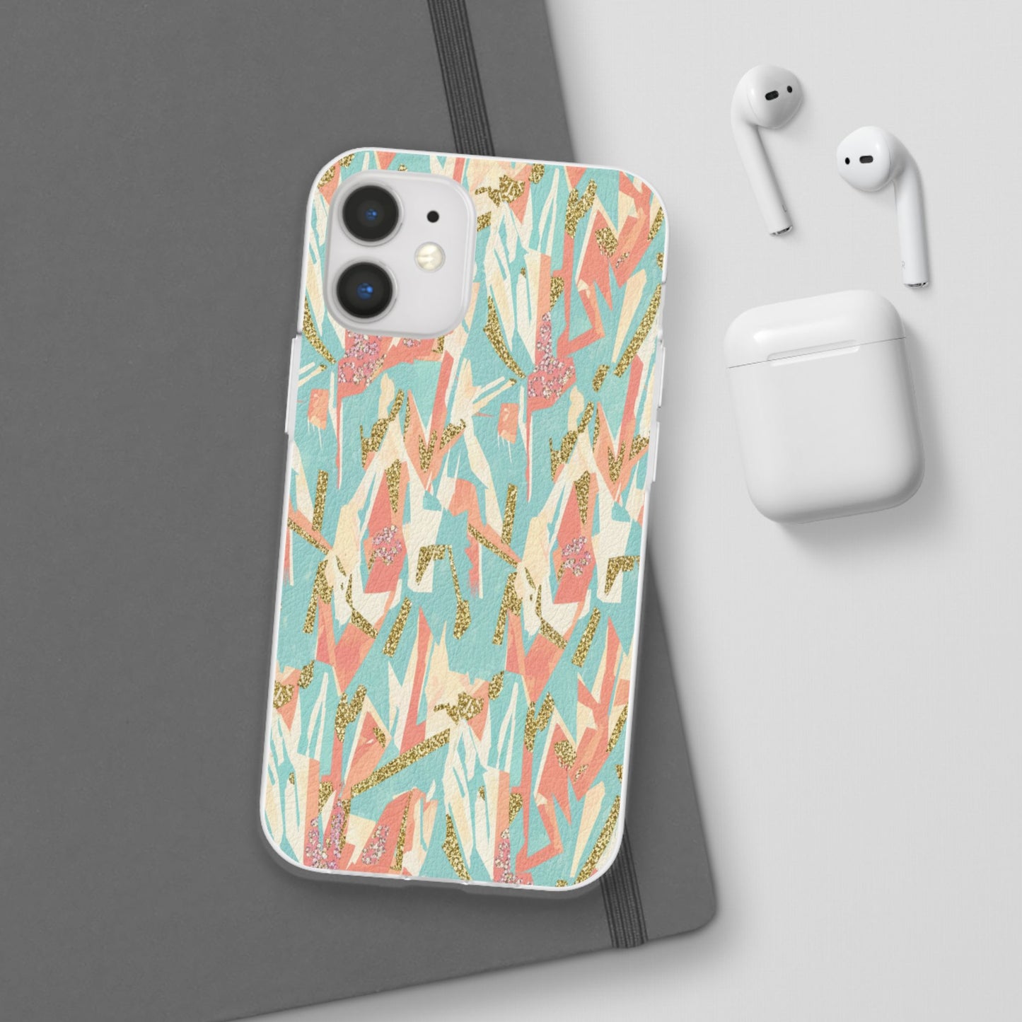 Pastel Abstract Floral Phone Case - Flexi Case