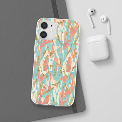Pastel Abstract Floral Phone Case - Flexi Case