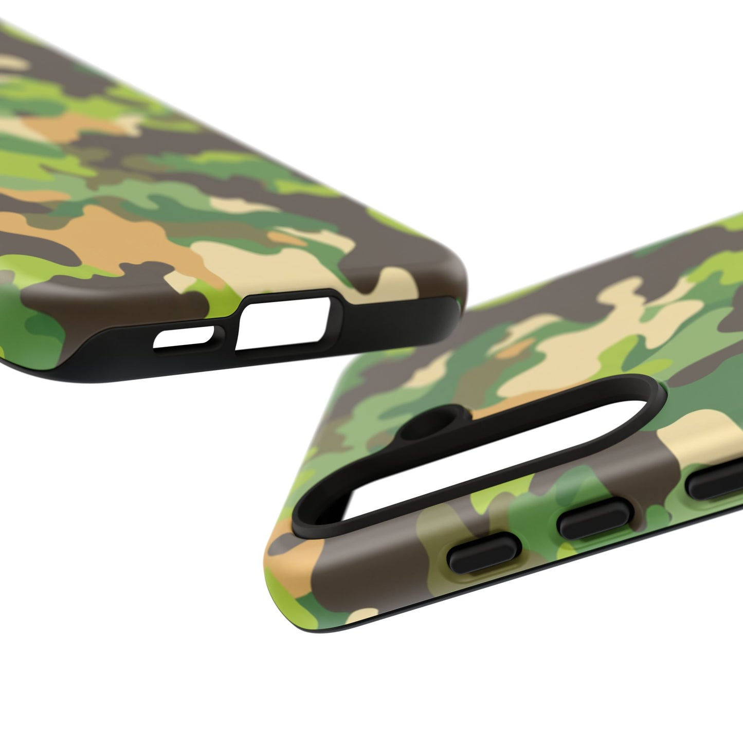 Camouflage Tough Phone Case — Military Camo Protective Cover