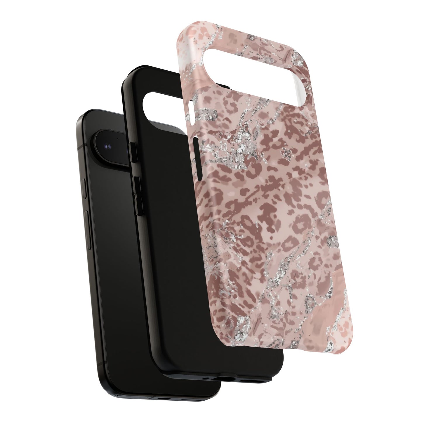 Tropical Monstera Phone Case — Colorful Leaf Protective Tough Case