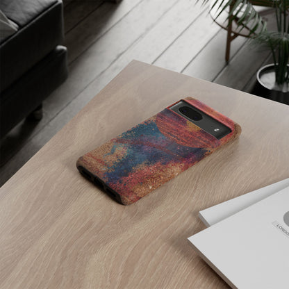 Retro Sunset Tough Phone Case