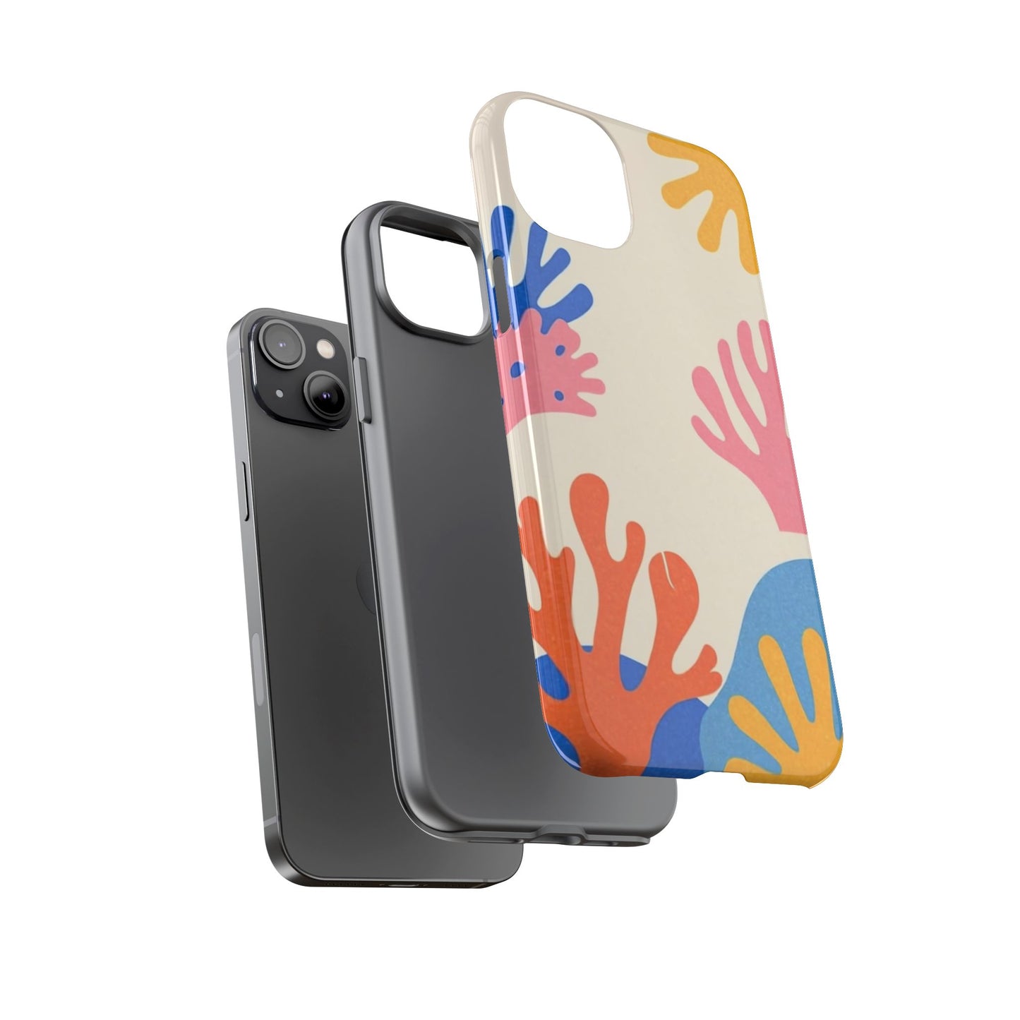 Tough Cases — Colorful Coral Pattern Phone Case
