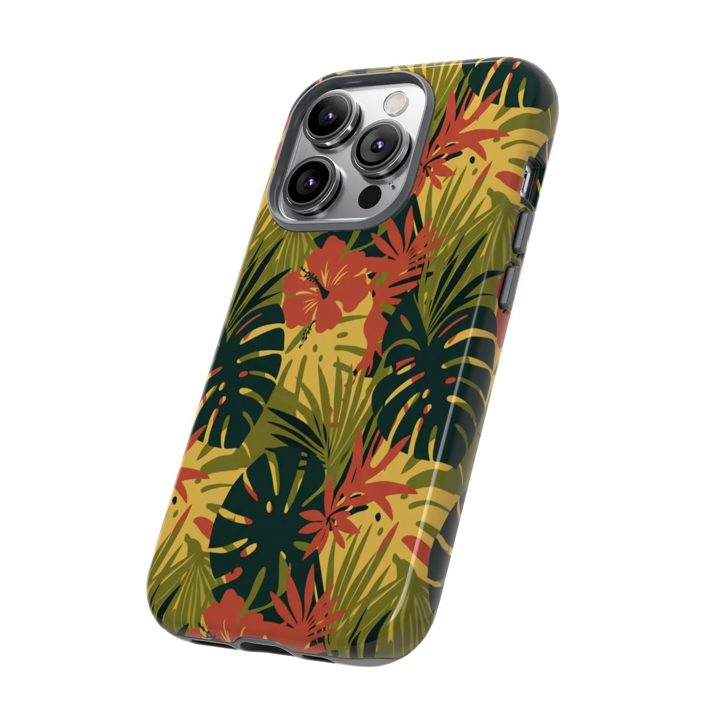 Tropical Hibiscus Phone Case — Durable Floral iPhone Protection