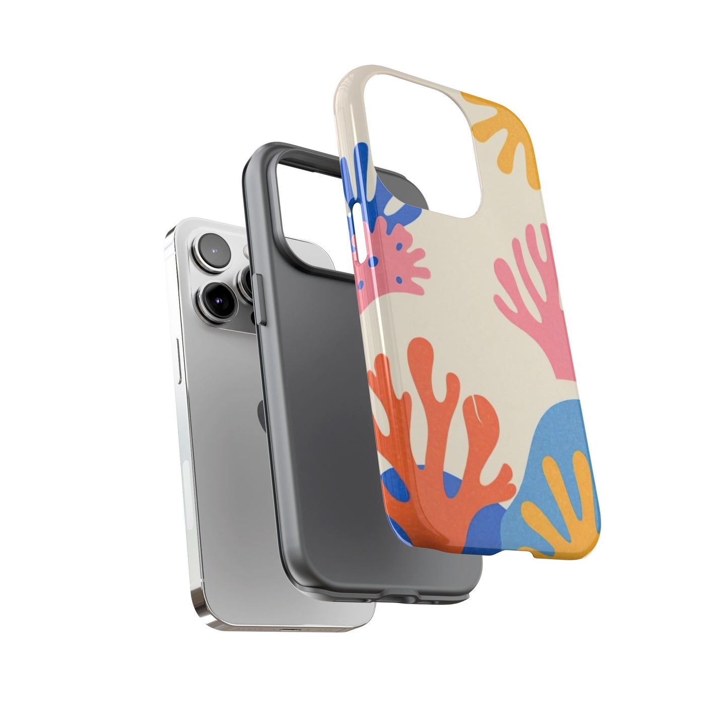 Tough Cases — Colorful Coral Pattern Phone Case