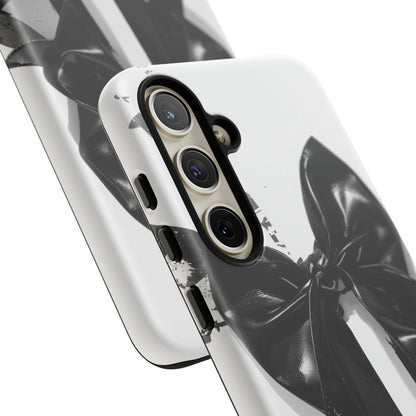 Phone Case — Black Bow Graphic Protective Cover