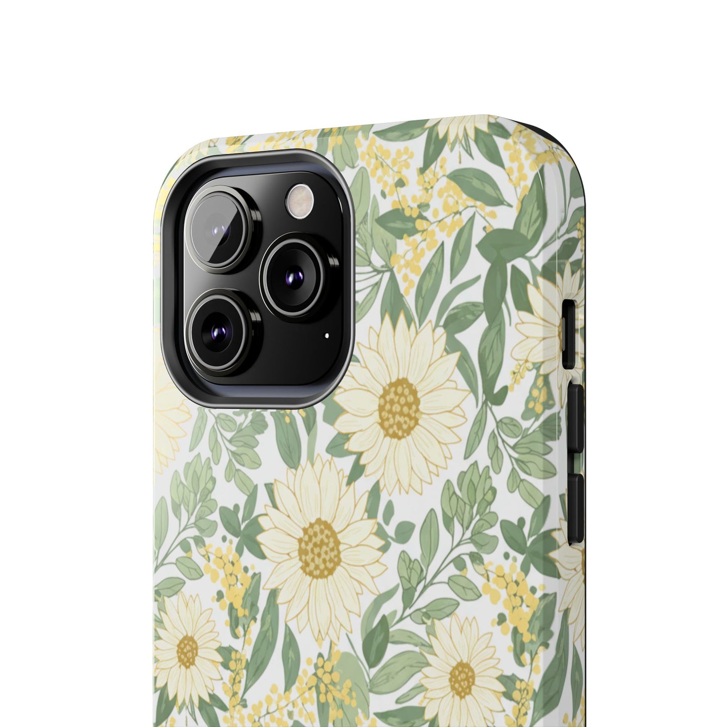 Daisy Meadow Tough Phone Case — Floral Protective Phone Cover