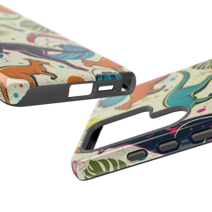 Tough Cases — Colorful Surfing Kangaroo Phone Case
