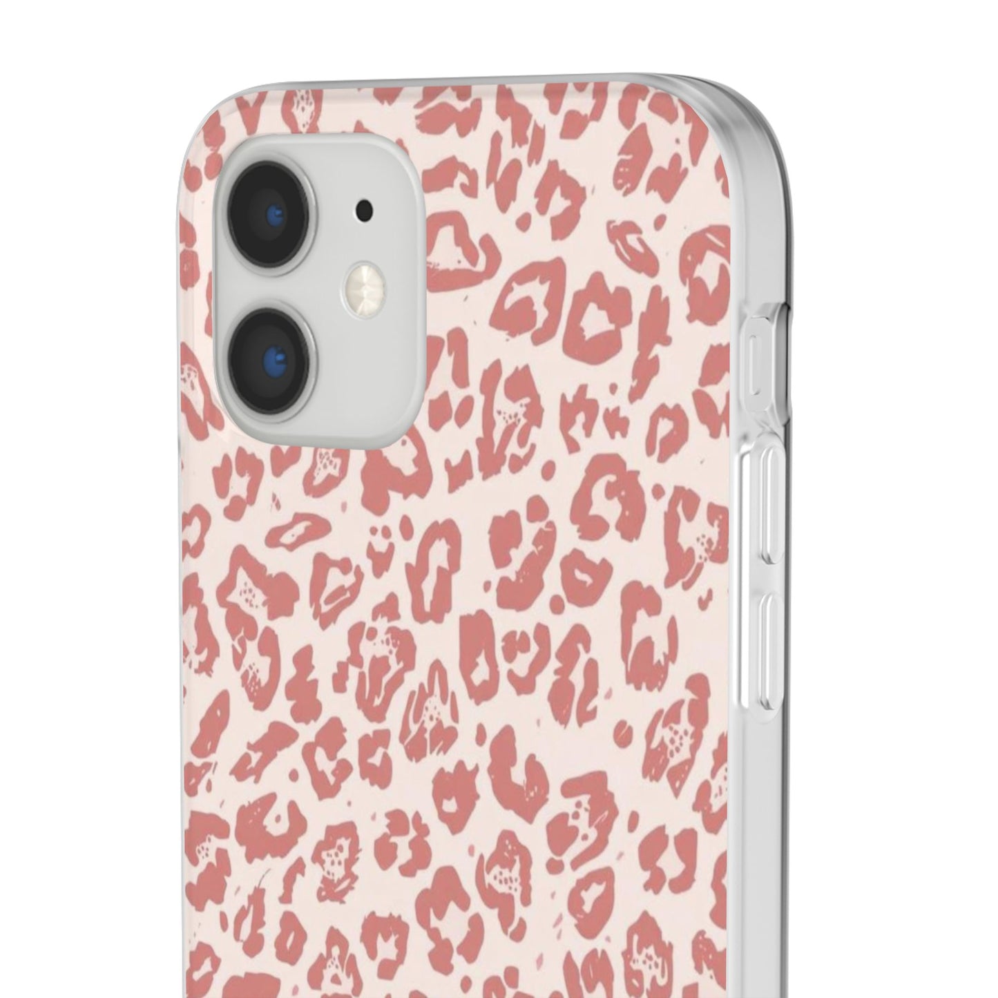 Pink Leopard Print Phone Case – Slim Flexible Protective Cover