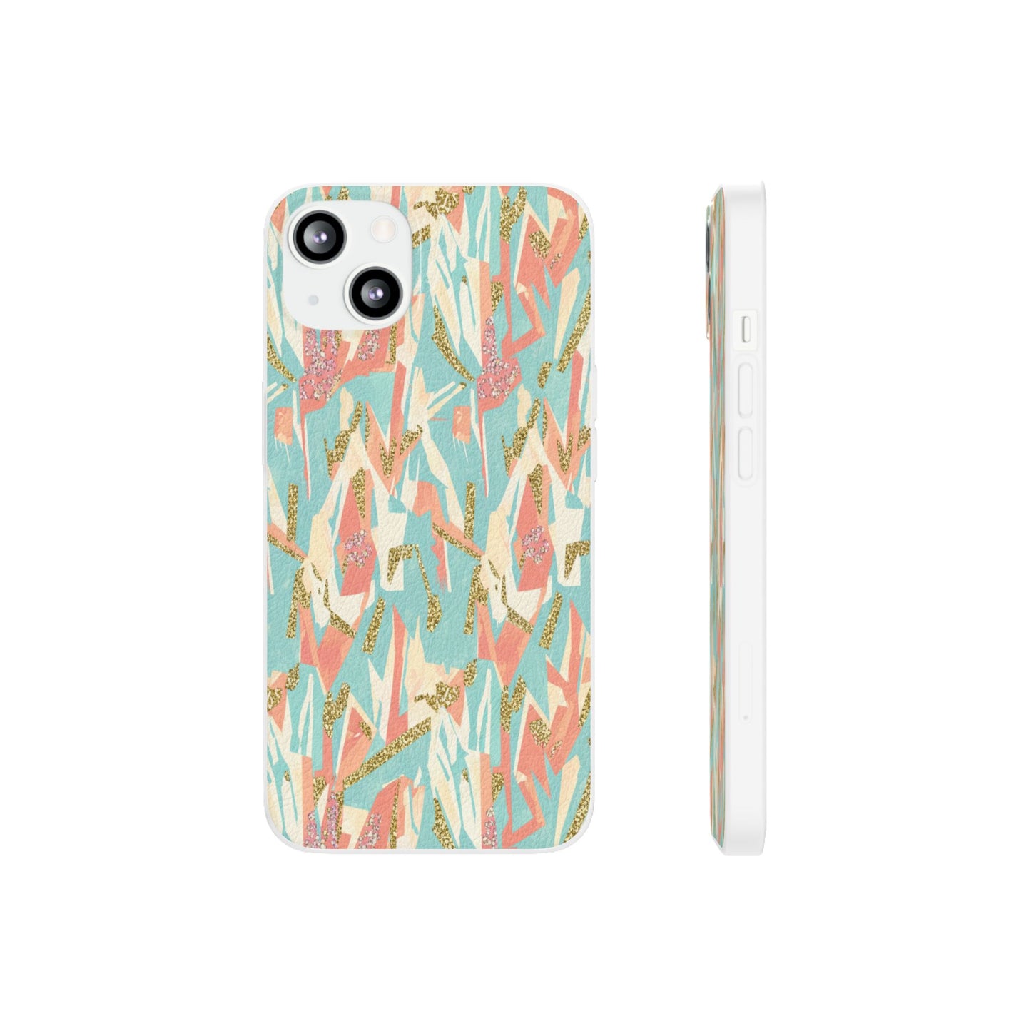 Pastel Abstract Floral Phone Case - Flexi Case