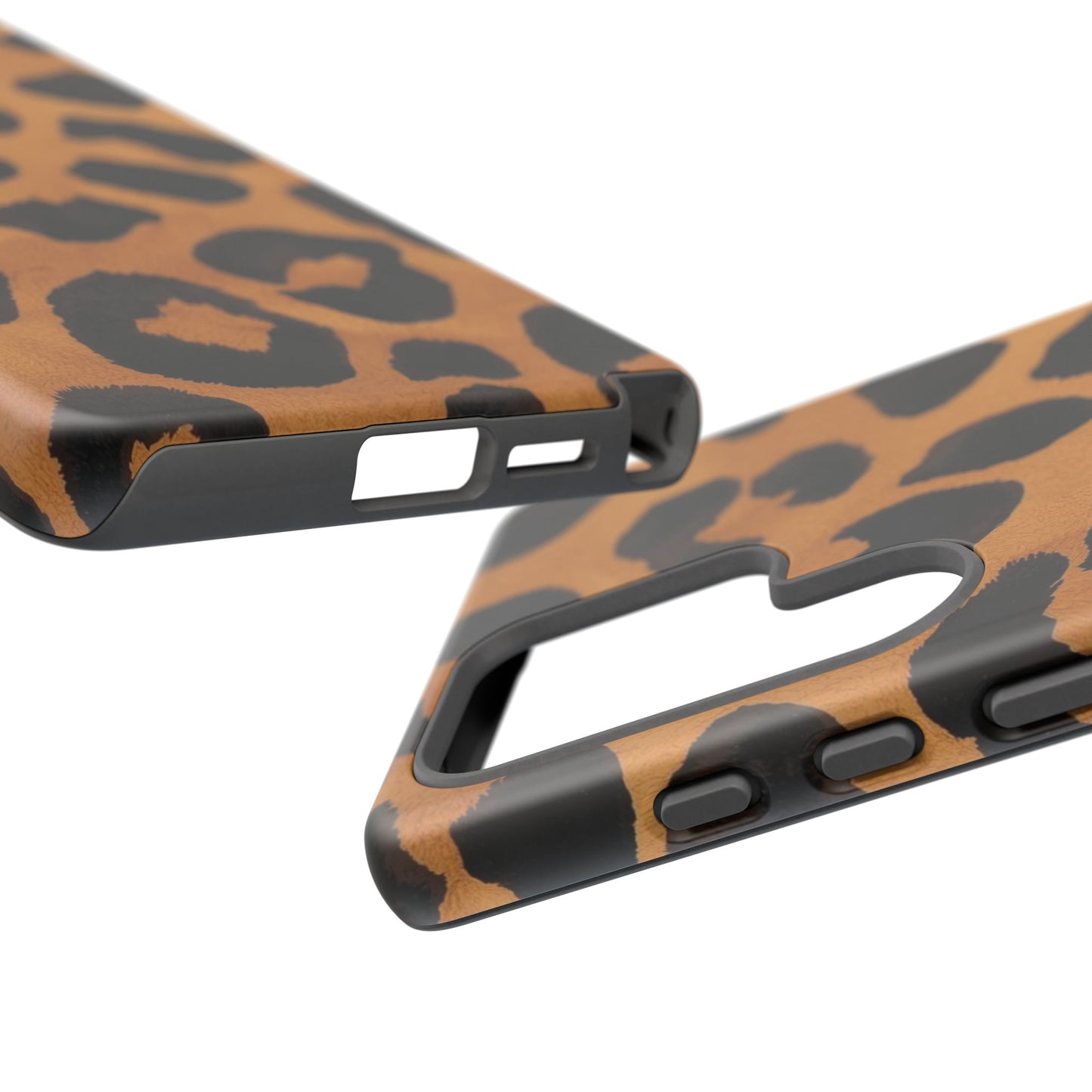 Leopard Print Tough Phone Case — Protective Animal Print iPhone Case