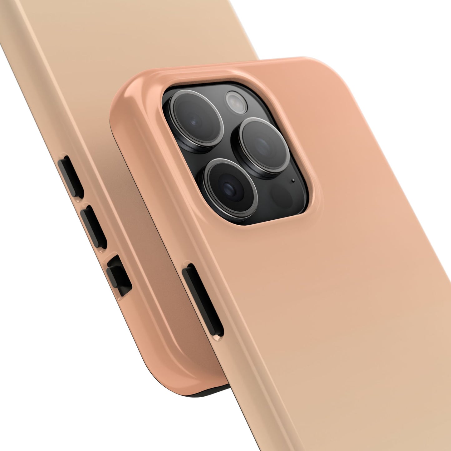 Gradient Tough Phone Case — Peach Ombre Protective Cover